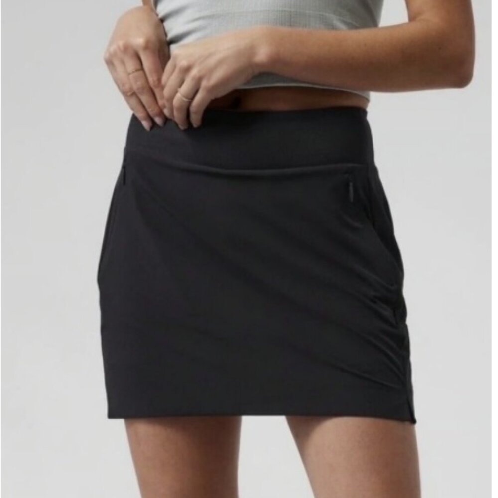 Athleta Soho Skort Skirt, Black | Size 4